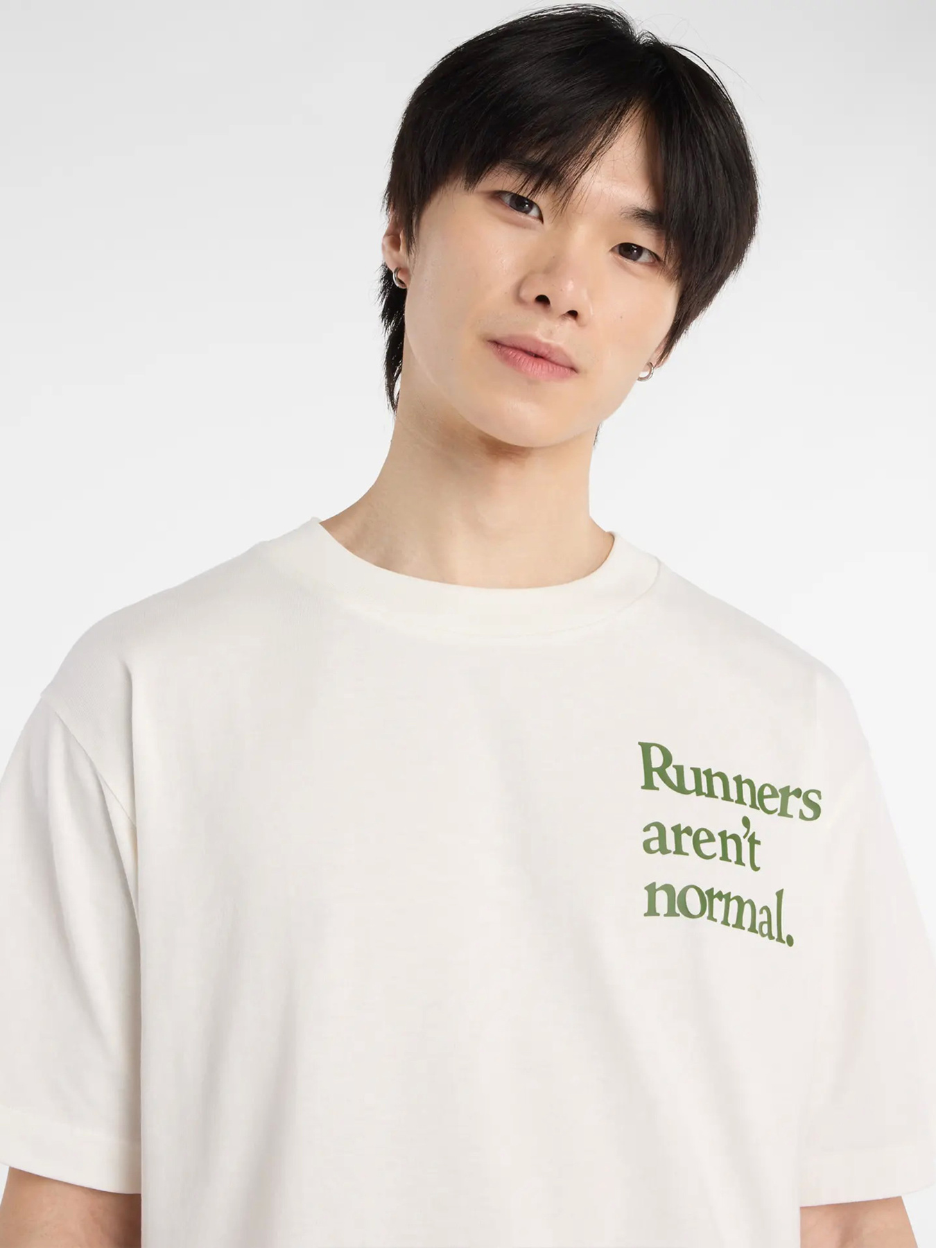 Футболка New Balance RUNNERS ARENT NORMAL модель MT53921SST Фото