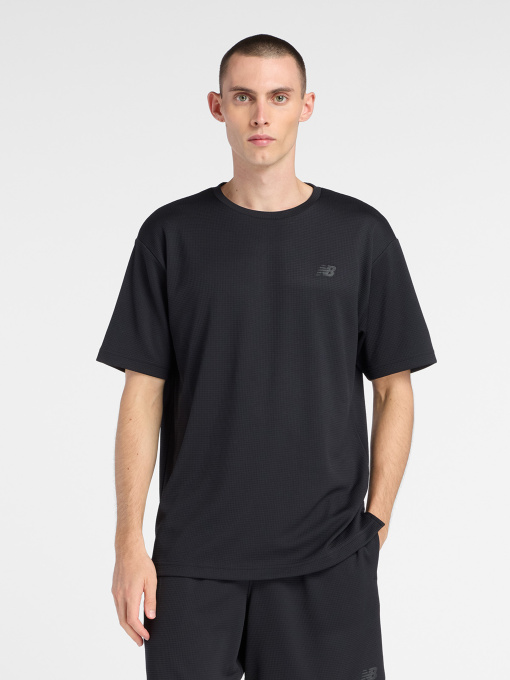 Футболки и поло New Balance TEXTURED CHECK модель MT6100FRBK Фото