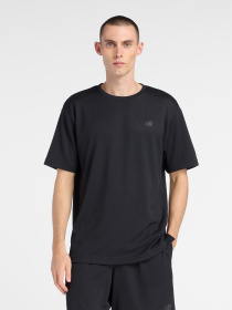 Футболки и поло New Balance TEXTURED CHECK модель MT6100FRBK Фото