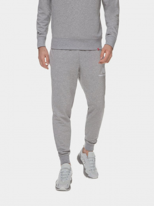 Штаны спортивные New Balance Essentials Stacked Logo модель MP03558AG Фото