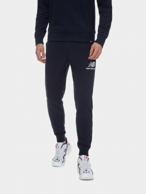 Спортивні штани New Balance Essentials Stacked Logo модель MP03558ECL Фото