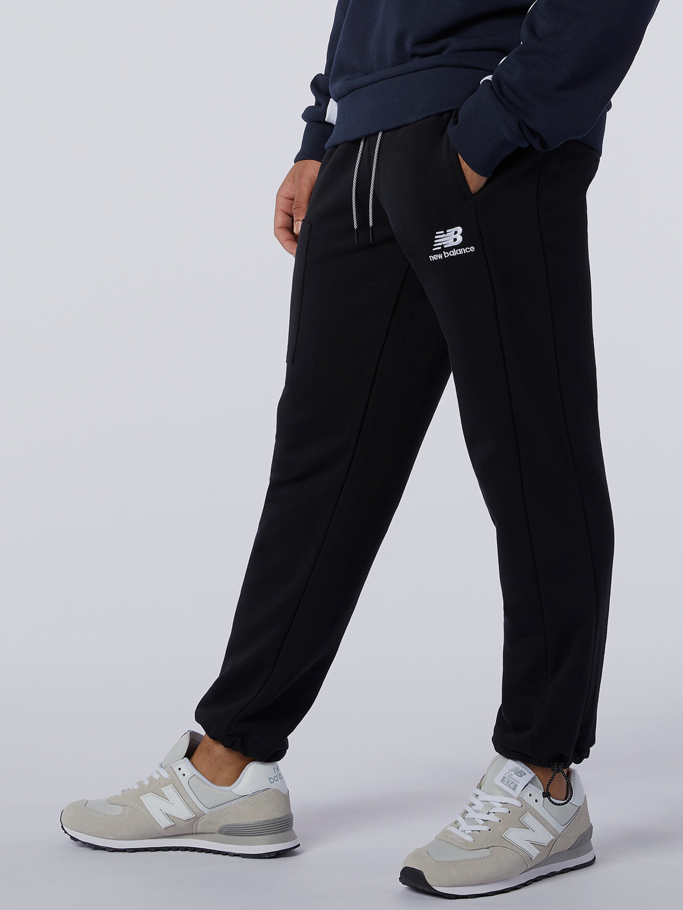 Штаны спортивные New Balance Athletics Fleece модель MP11501BK Фото