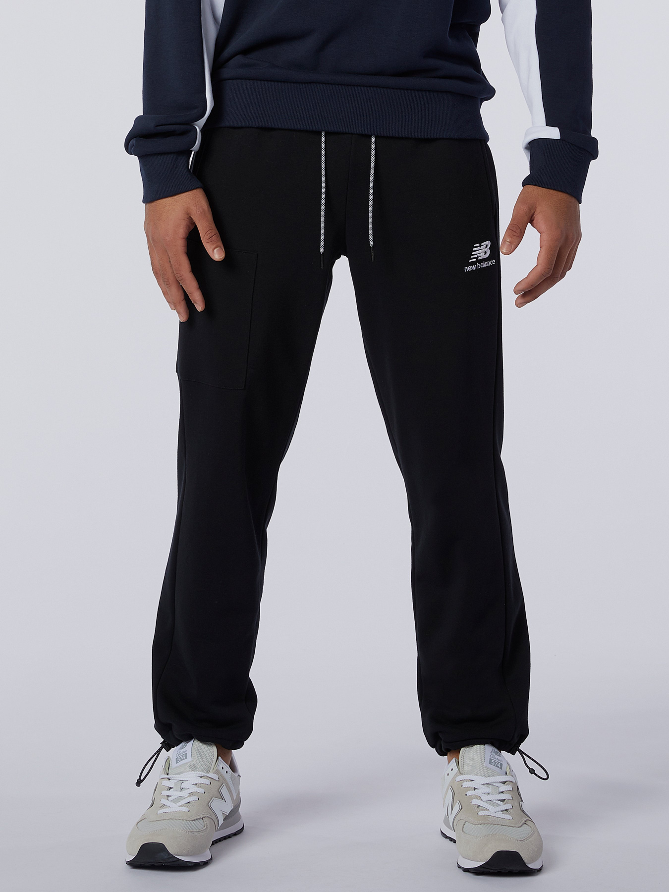 Штаны спортивные New Balance Athletics Fleece модель MP11501BK Фото