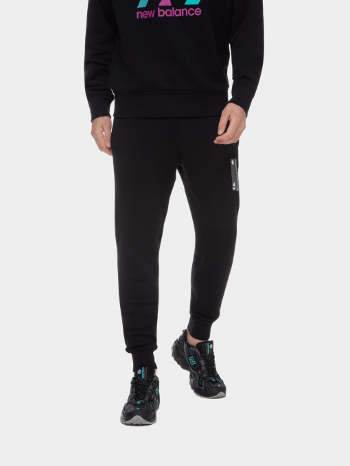 Спортивні штани New Balance Essentials модель MP11504BK Фото