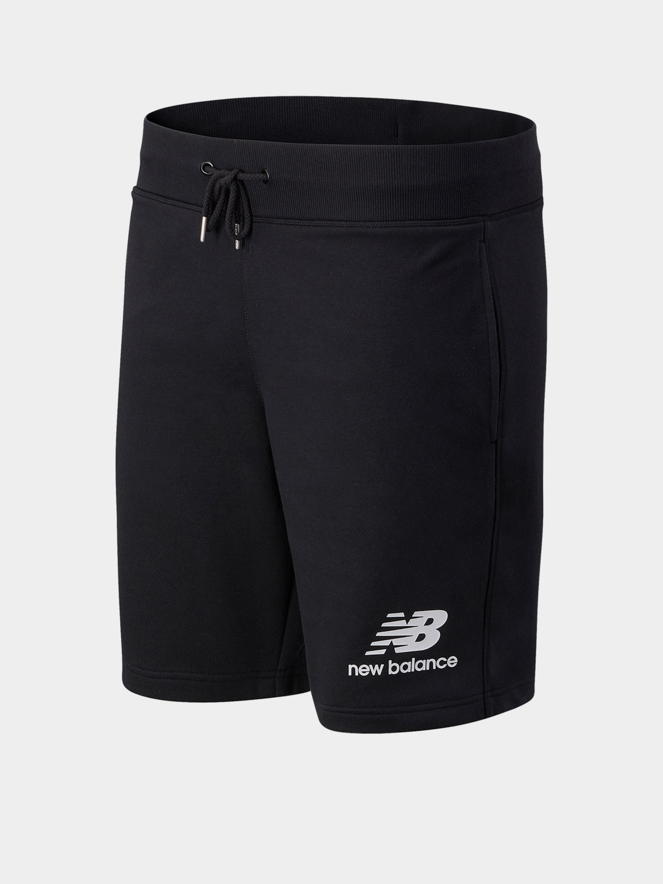 Шорты New Balance Essentials Stacked Logo модель MS03558BK Фото