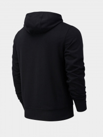 Худи New Balance Essentials Stacked Logo модель MT03558BK Фото