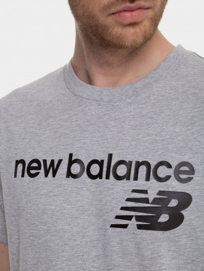 Футболки і поло New Balance Classic Core Logo модель MT03905AG — фото 3 - INTERTOP