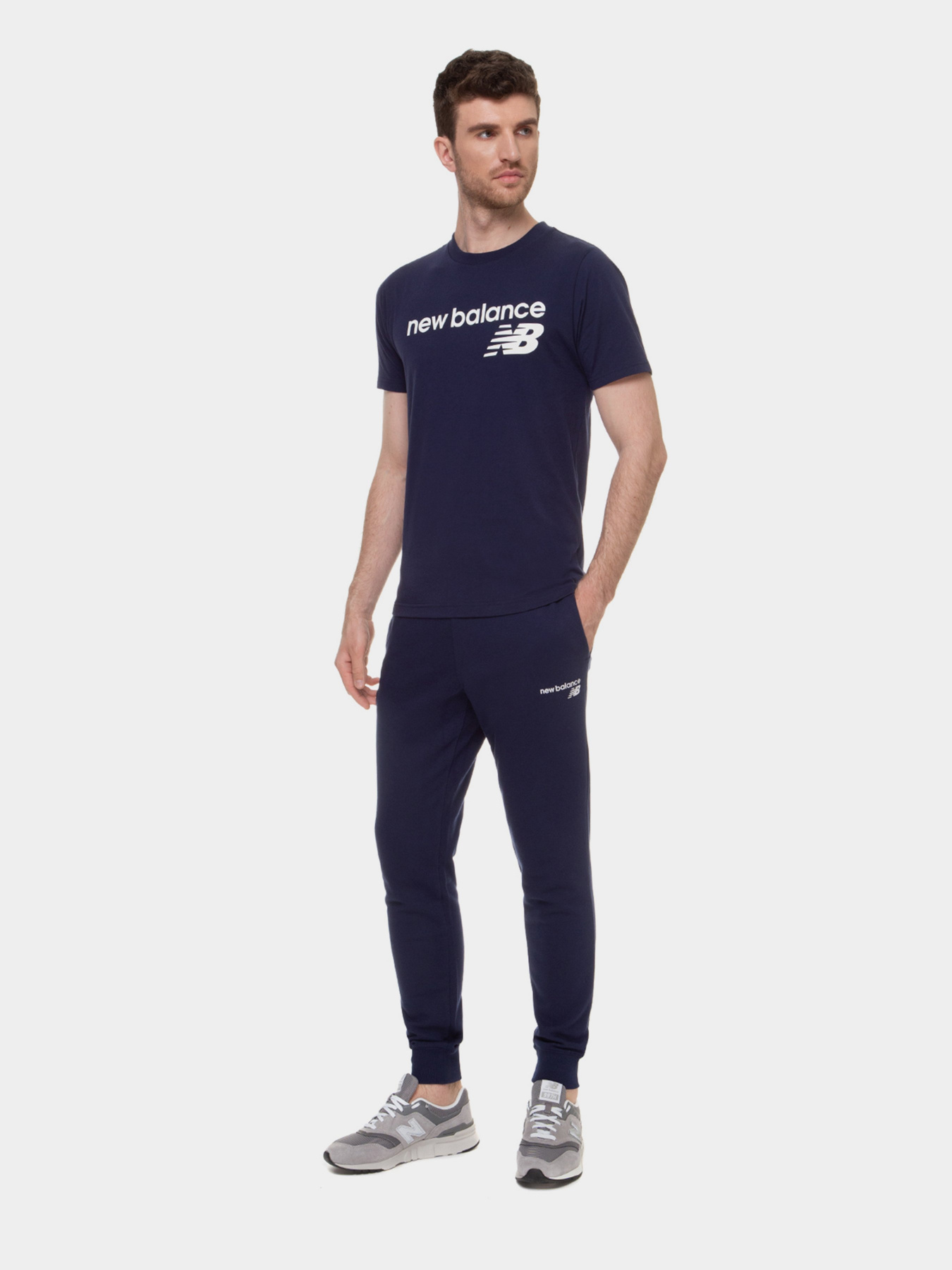 Футболка New Balance Classic Core Logo модель MT03905PGM Фото