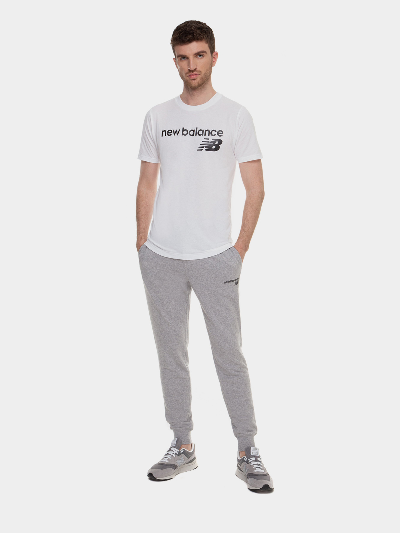 Футболка New Balance Classic Core Logo модель MT03905WT Фото