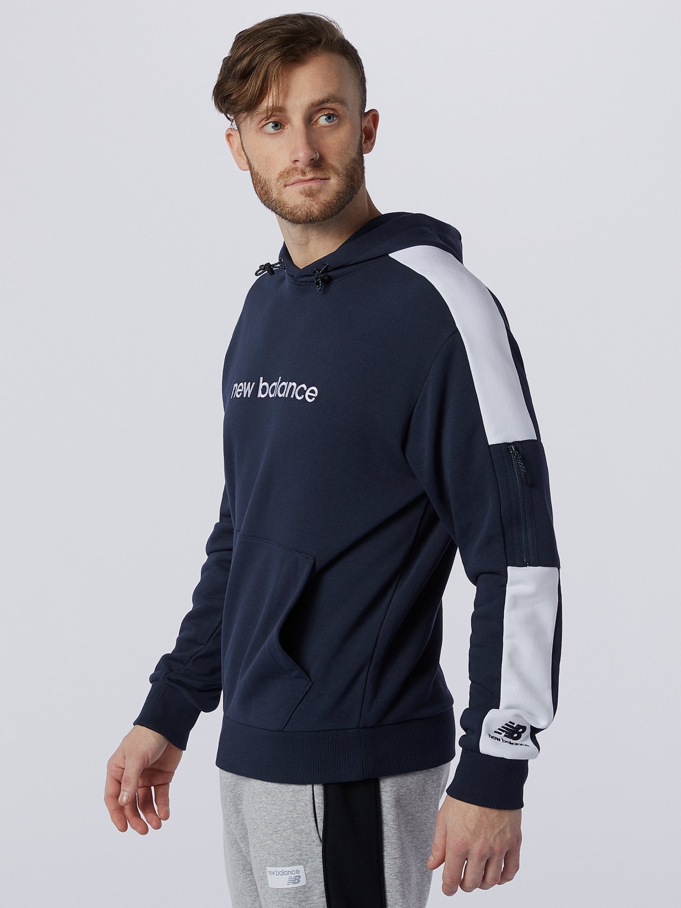 Худи New Balance Athletics Fleece модель MT11500ECL Фото