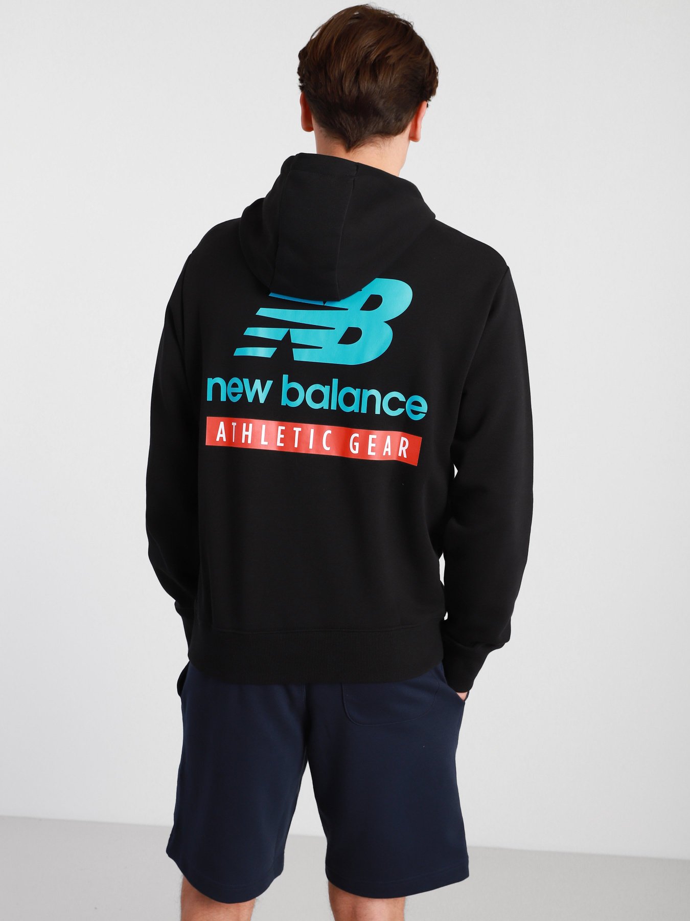 Худи New Balance Essentials Field Day модель MT11514BK Фото