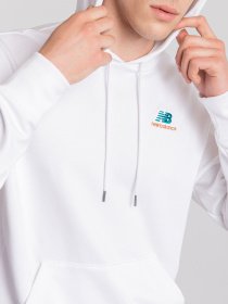 Худи New Balance Essentials Embriodered модель MT11550WT Фото