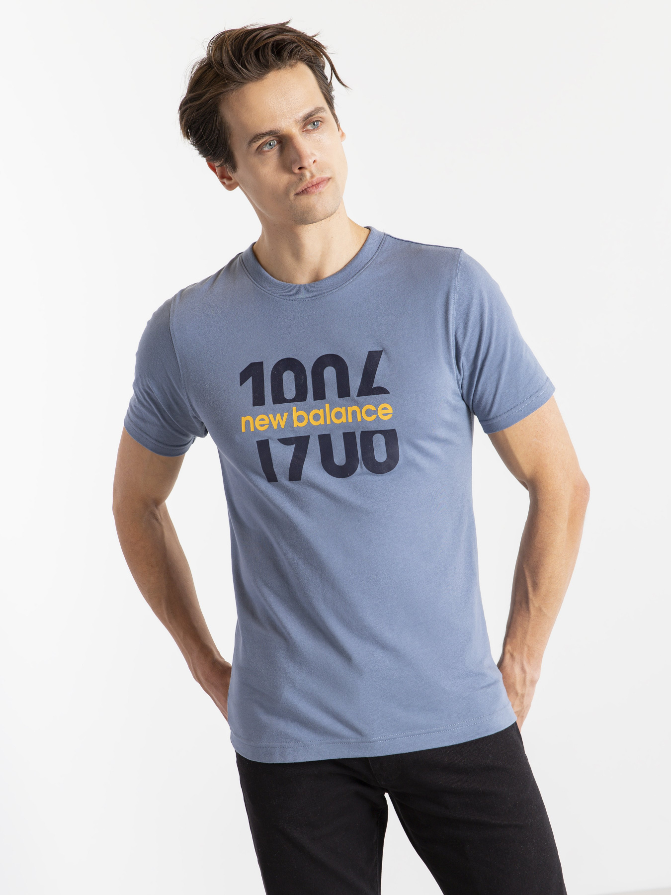 Футболки і поло New Balance Classic Split 1906 модель MT11908DPE Фото