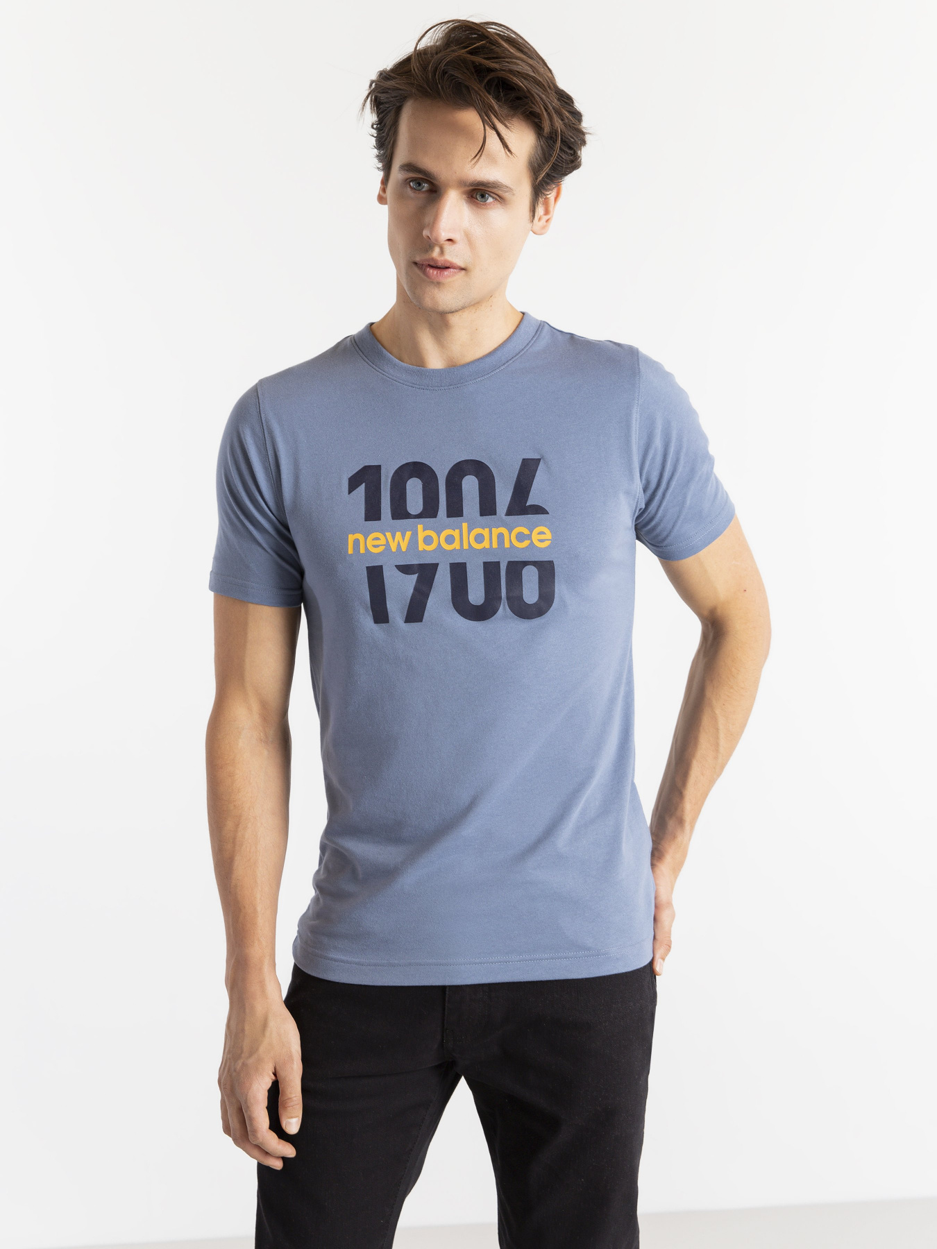 Футболки і поло New Balance Classic Split 1906 модель MT11908DPE Фото