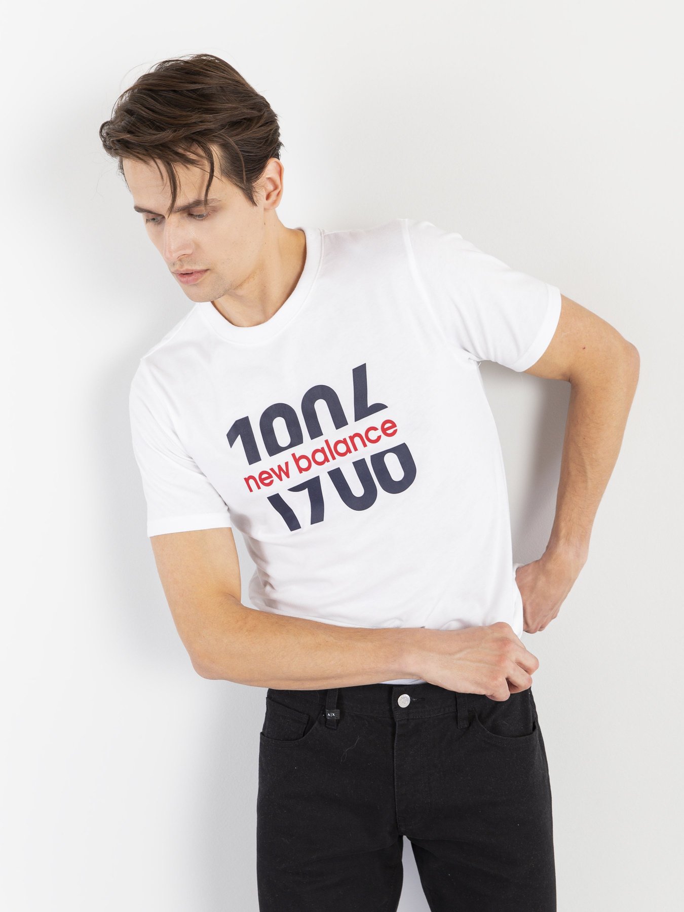 Футболки и поло New Balance Classic Split 1906 модель MT11908WT Фото