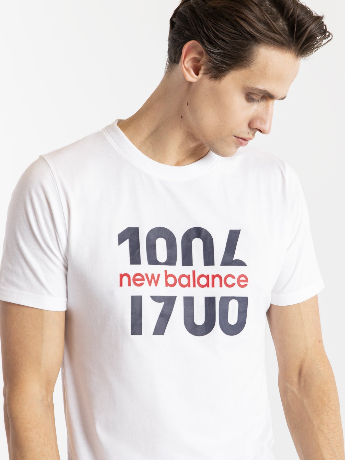 Футболки и поло New Balance Classic Split 1906 модель MT11908WT Фото