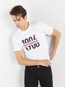 Футболки и поло New Balance Classic Split 1906 модель MT11908WT Фото