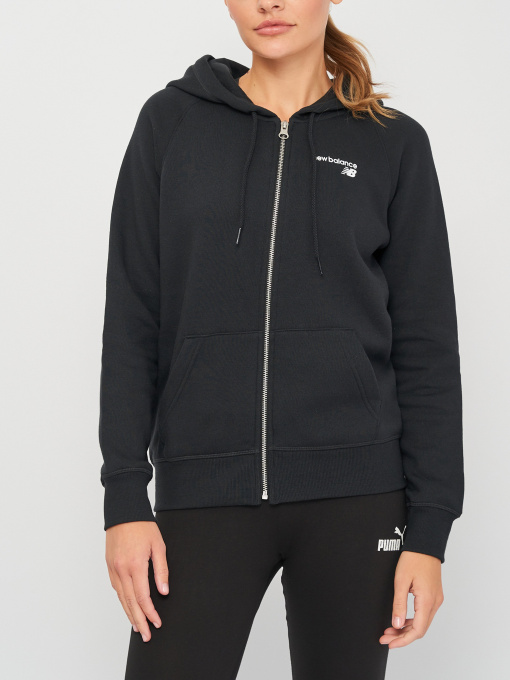 Спортивная кофта New Balance Classic CF Fashion FZ модель WJ03806BK Фото