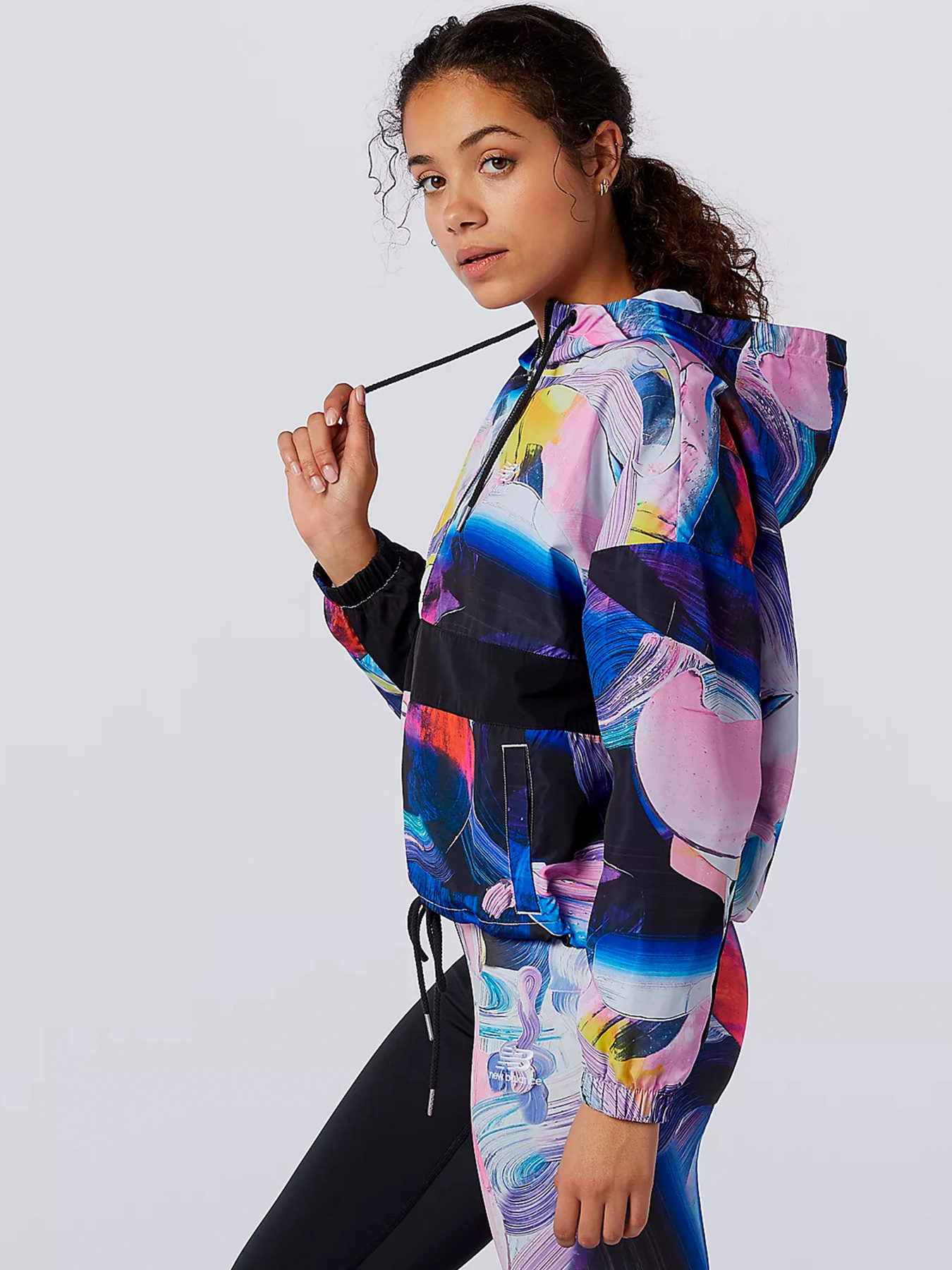 Анорак New Balance Athletics модель WJ11537WHP Фото