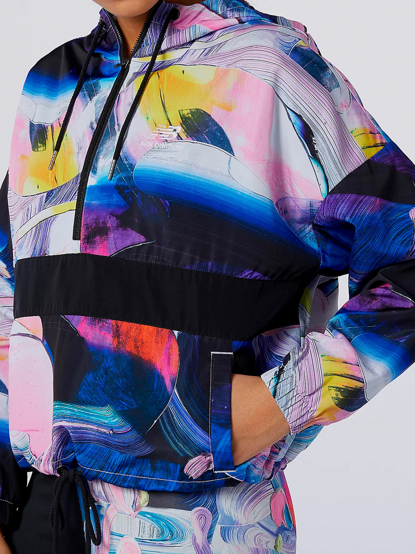 Анорак New Balance Athletics модель WJ11537WHP Фото