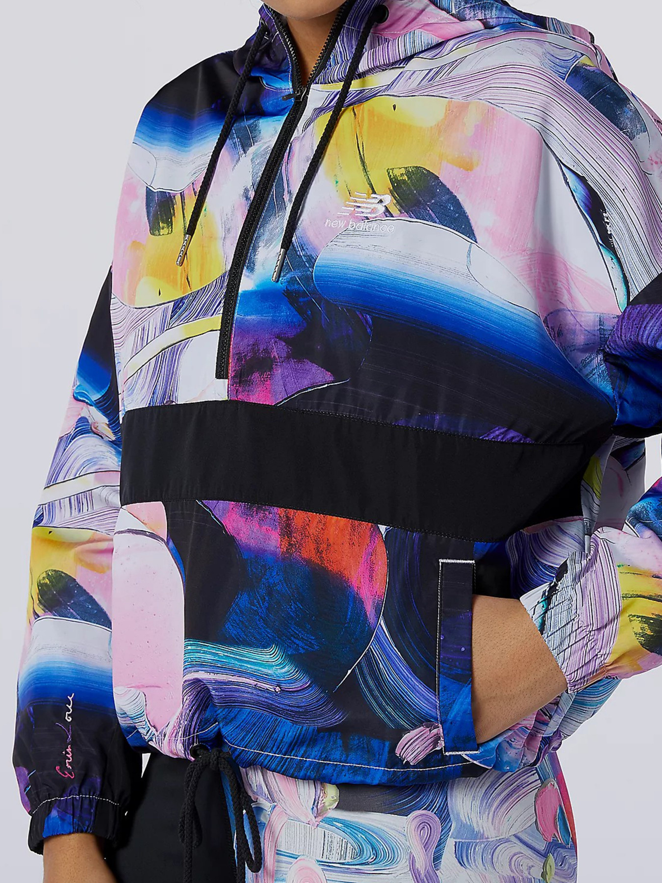 Анорак New Balance Athletics модель WJ11537WHP Фото