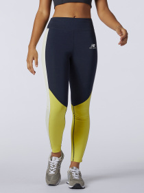 Леггинсы New Balance Athletics Piping модель WP11506CYW Леггинсы New Balance Athletics Piping модель WP11506CYW Фото