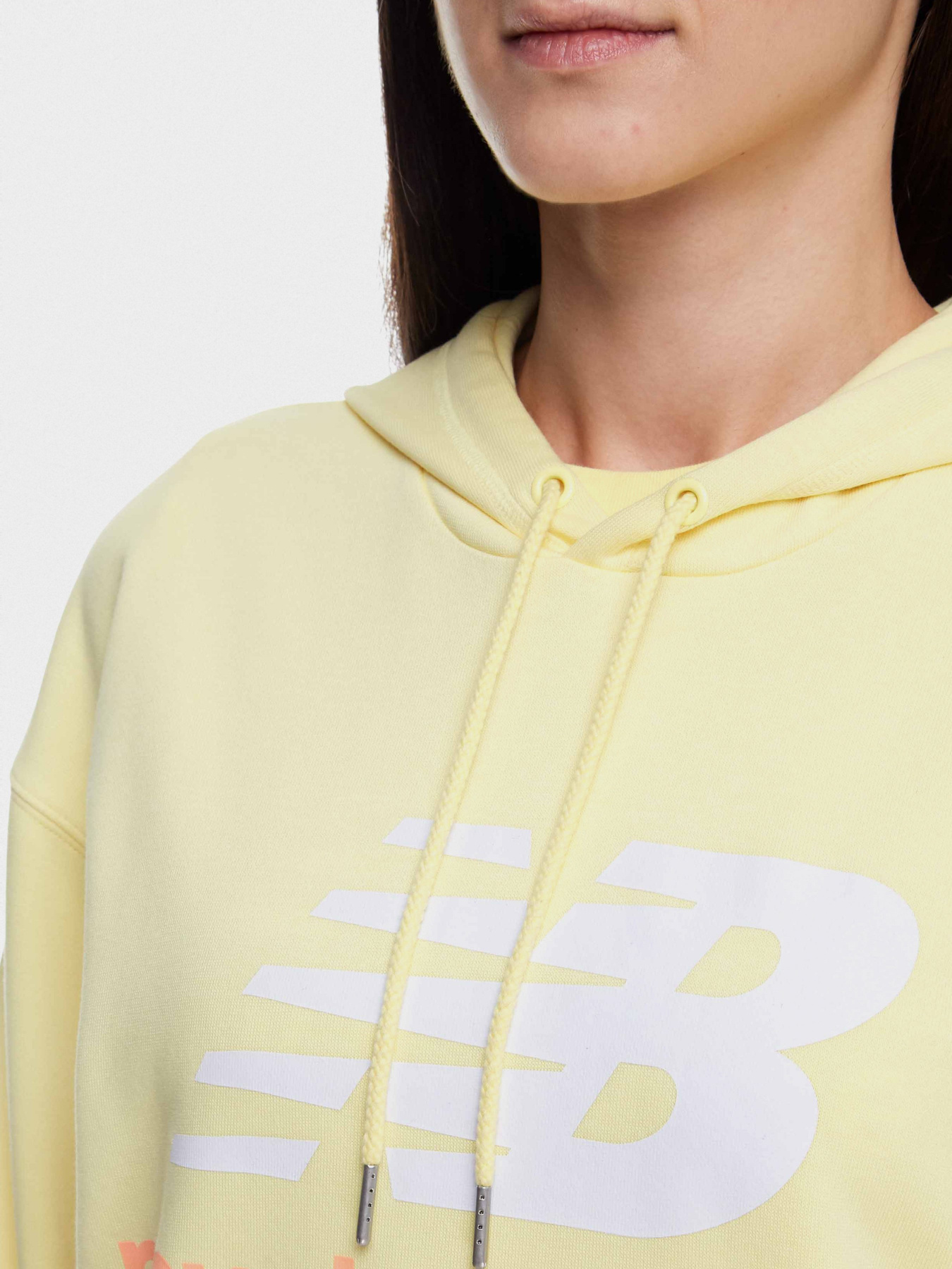 Худи New Balance Ess Stacked Logo модель WT03547LHZ Фото