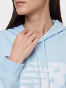 Худи New Balance Ess Stacked Logo модель WT03547UVG Фото