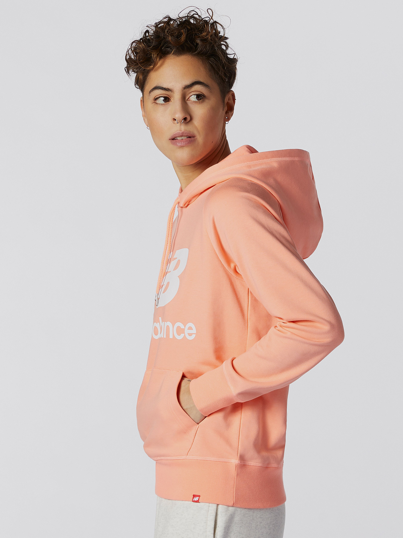 Худи New Balance Essentials модель WT03550PPI Фото