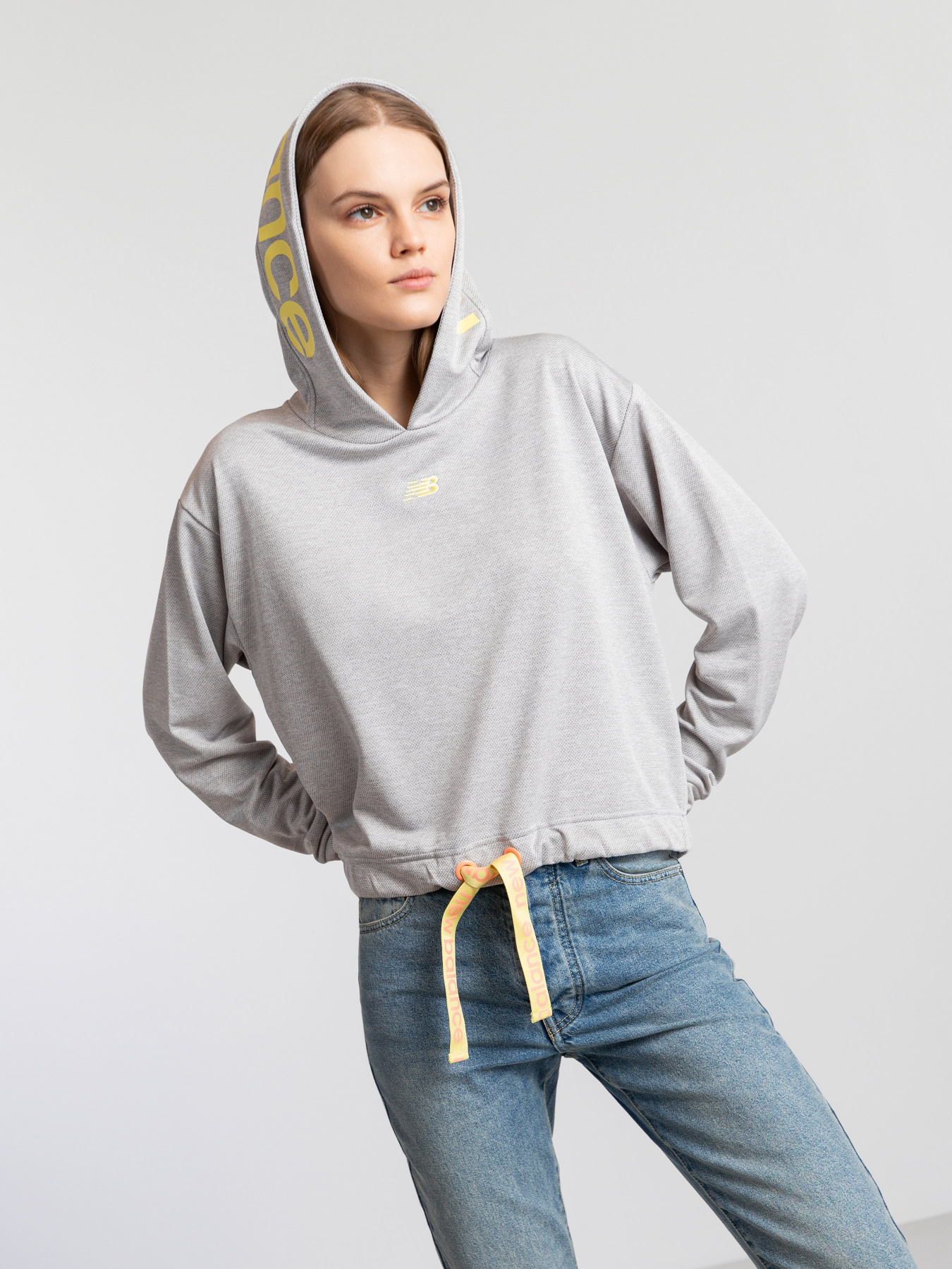 Худи New Balance Relentless модель WT11169AG Фото