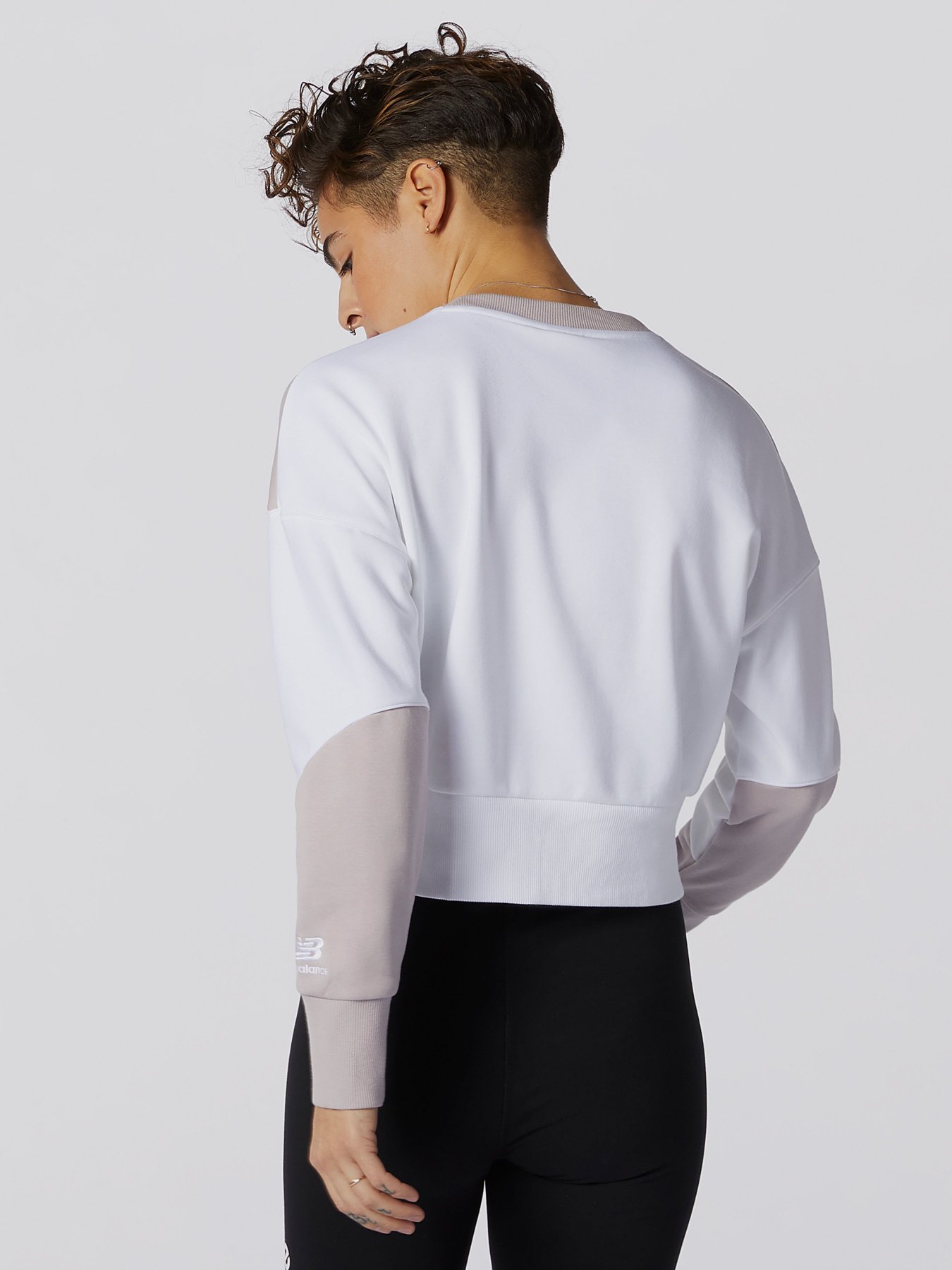 Свитшот New Balance Athletics модель WT11503WM Фото