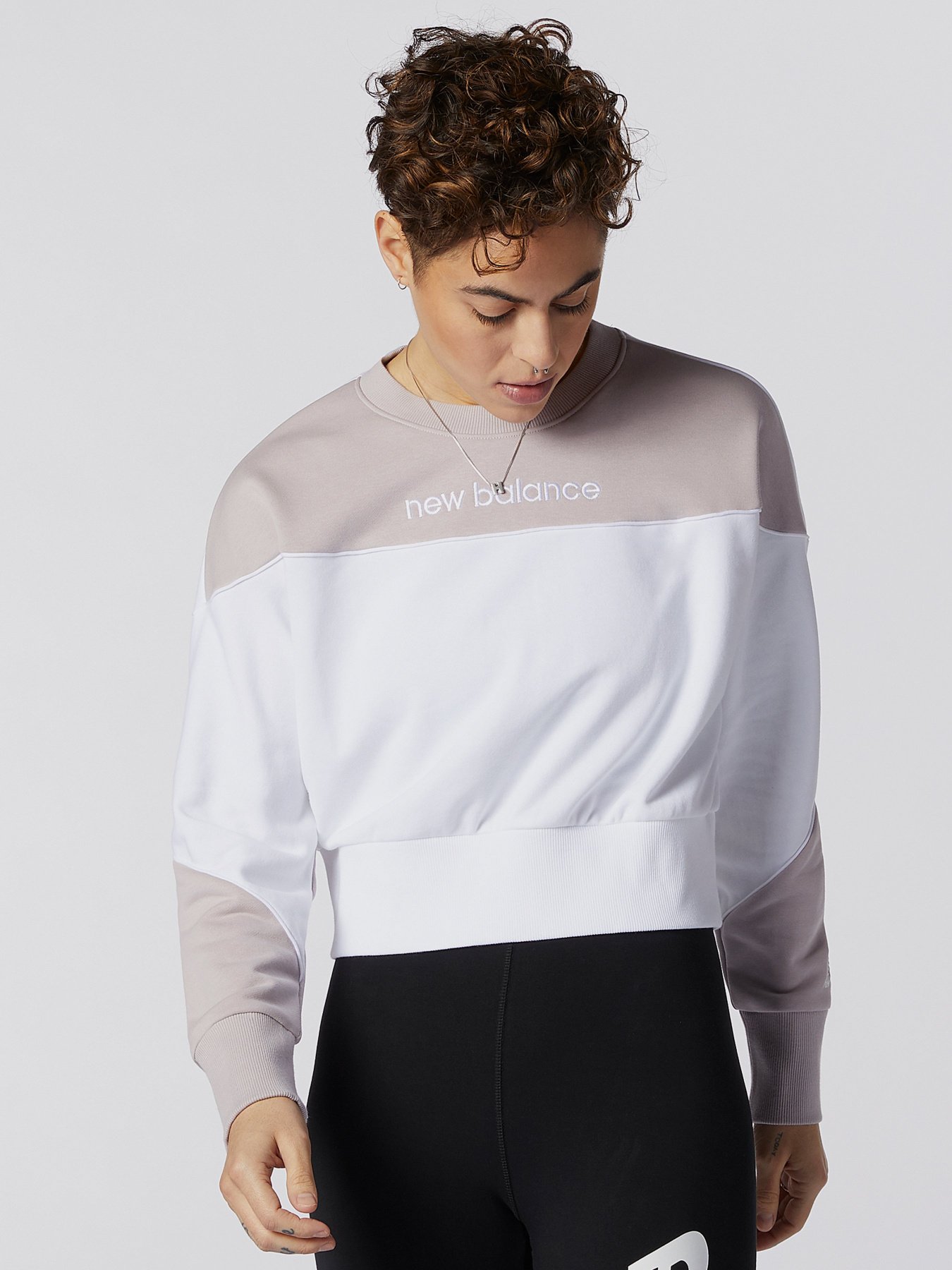 Свитшот New Balance Athletics модель WT11503WM Фото