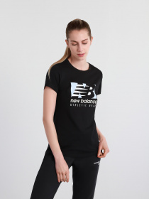 Футболки і поло New Balance Essentials Field Day модель WT11507BK Фото