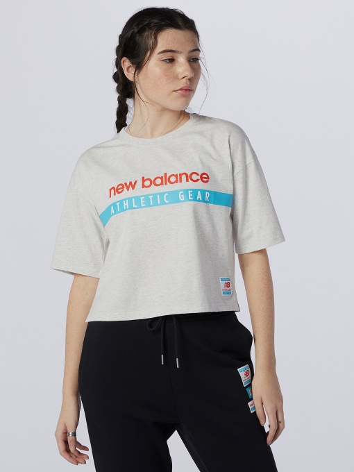 Футболка спортивна New Balance Essentials Field Day Boxy модель WT11508SAH Фото