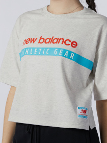 Футболка спортивная New Balance Essentials Field Day Boxy модель WT11508SAH Фото