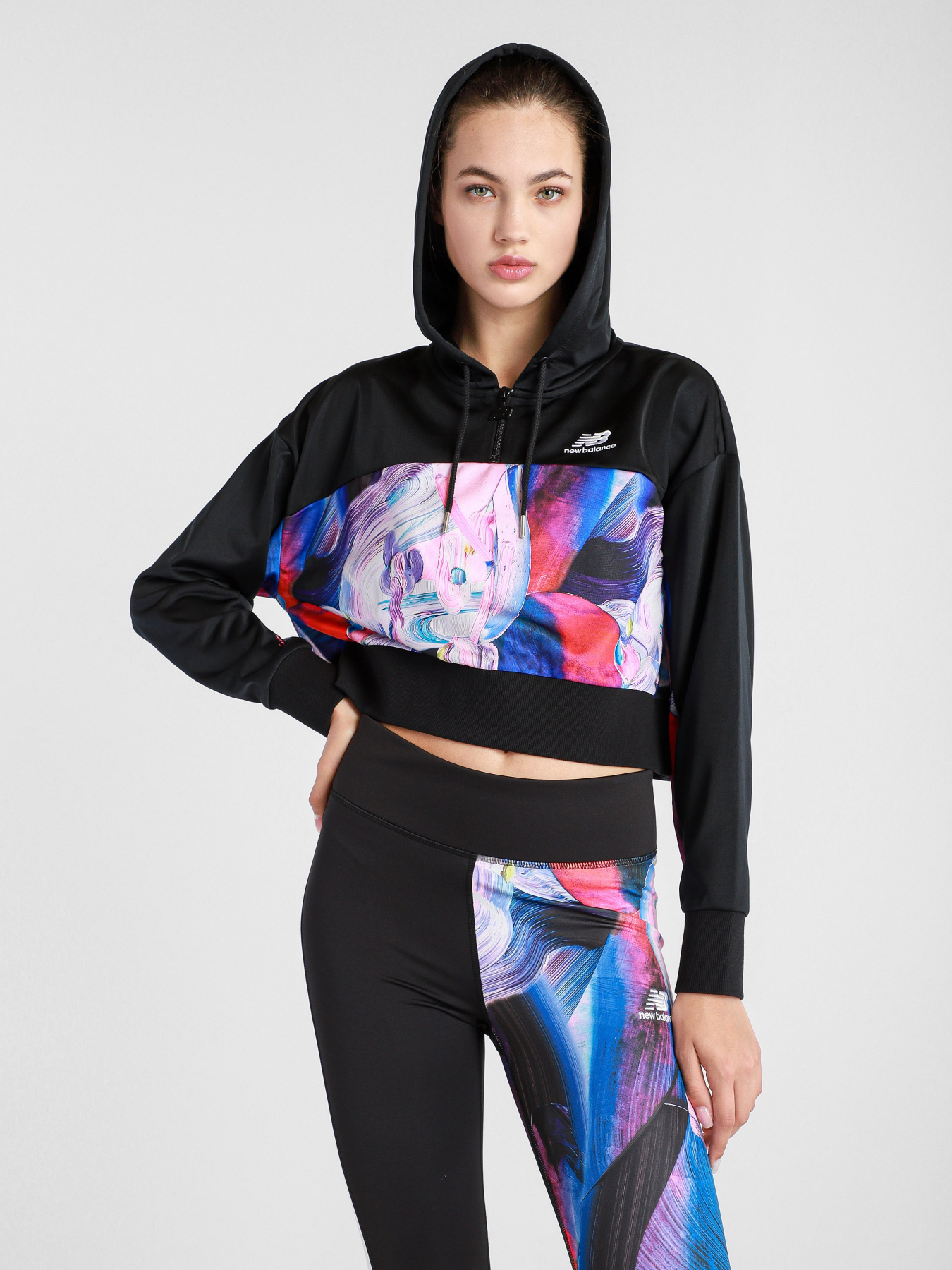 Худи New Balance Athletics Erin Loree модель WT11513BKM Фото