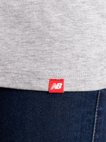 Футболка New Balance Essentials Slacked Logo модель WT91546AG Фото