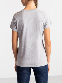 Футболка New Balance Essentials Slacked Logo модель WT91546AG Фото