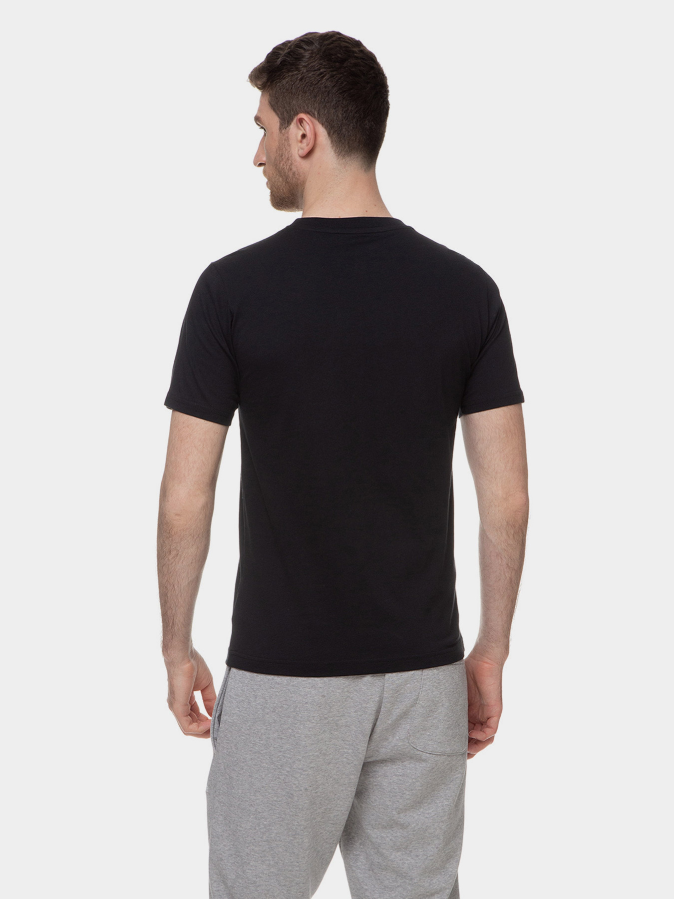 Футболка New Balance Essentials Stacked Logo модель MT01575BK Фото