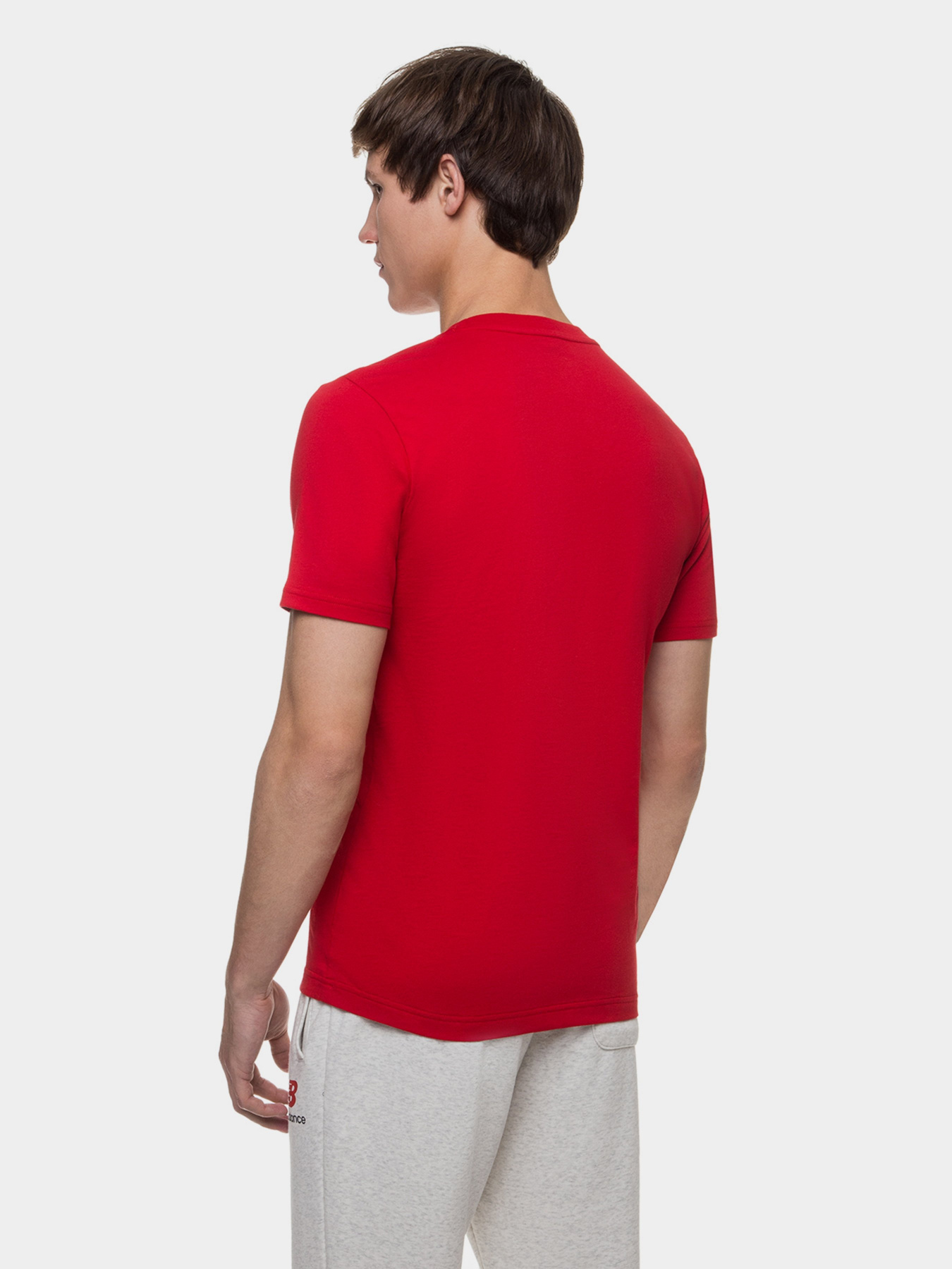 Футболка New Balance Essentials Stacked Logo модель MT01575REP Фото