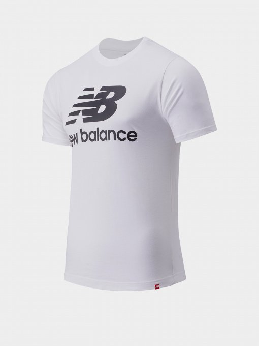 Футболка New Balance Essentials Stacked Logo модель MT01575WT Фото