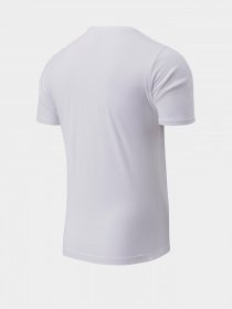 Футболка New Balance Essentials Stacked Logo модель MT01575WT Футболка New Balance Essentials Stacked Logo модель MT01575WT Фото