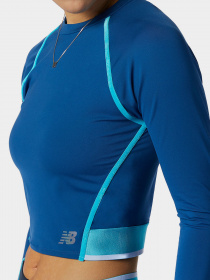 Лонгслив New Balance Q Speed Fuel модель WT11275CNB Фото