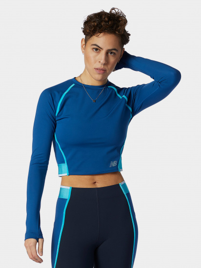 Лонгслів New Balance Q Speed Fuel модель WT11275CNB - фото