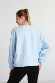 Свитшот New Balance All Terrain Pocket модель WT11591UVG Фото