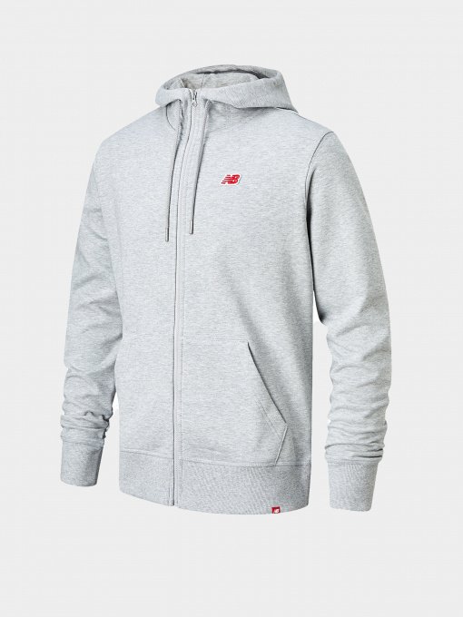 Спортивна кофта New Balance ESS SMALL Logo FZ модель MJ01663AG Фото