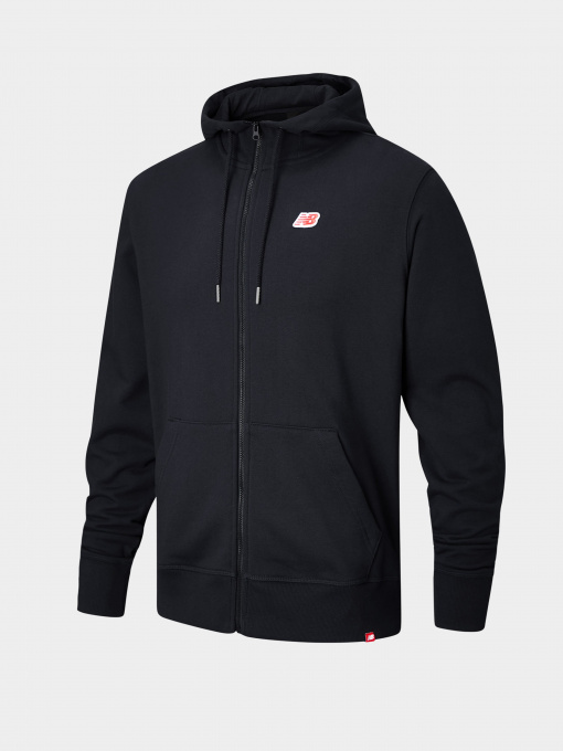 Кофта спортивная New Balance ESS SMALL Logo FZ модель MJ01663BK Фото