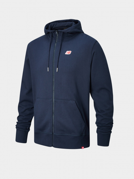 Спортивна кофта New Balance ESS SMALL Logo FZ модель MJ01663ECL Фото