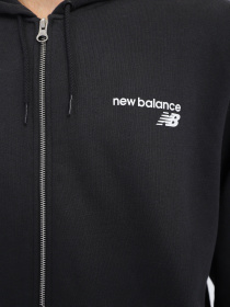 Спортивна кофта New Balance Classic CF FZ модель MJ03907BK Фото