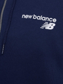 Кофта спортивна New Balance Classic Core FZ модель MJ03907PGM Фото